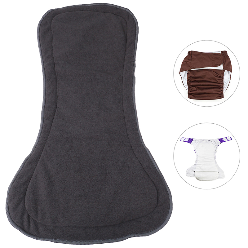 Cloth Diaper Insert - Washable Adult Diaper 5 Layers Bamboo