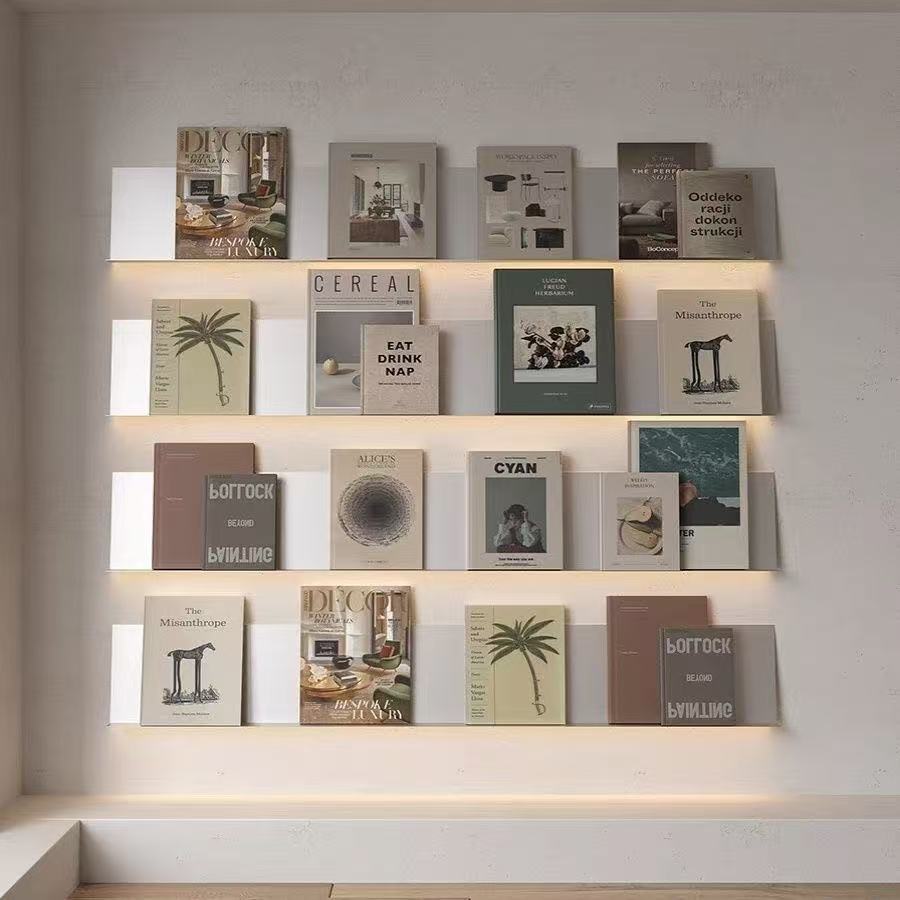 Sustainable Living Eco Friendly - Stainless Steel Floating Wall Shelves Living