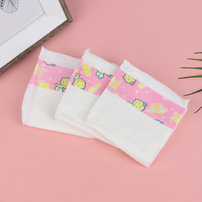 Cloth Diaper Insert - 3pcs Diaper Pants Wear for Doll