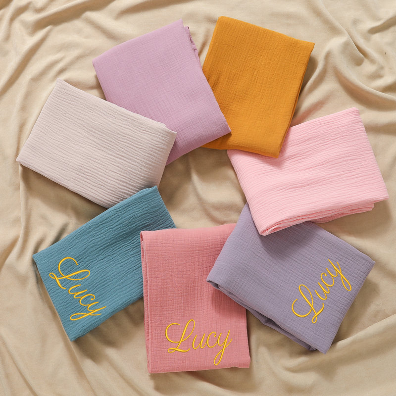 Cloth Diaper Insert - Personalized Name Embroidered Custom Baby Cotton