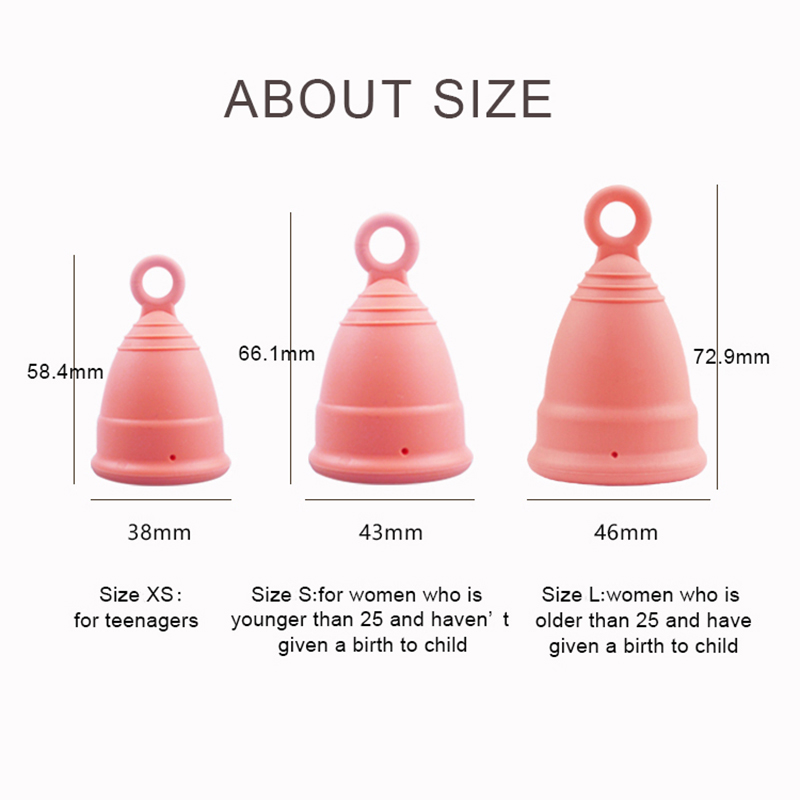 Certified Hypoallergenic Menst - Menstrual Cup Silicone 评论和价格