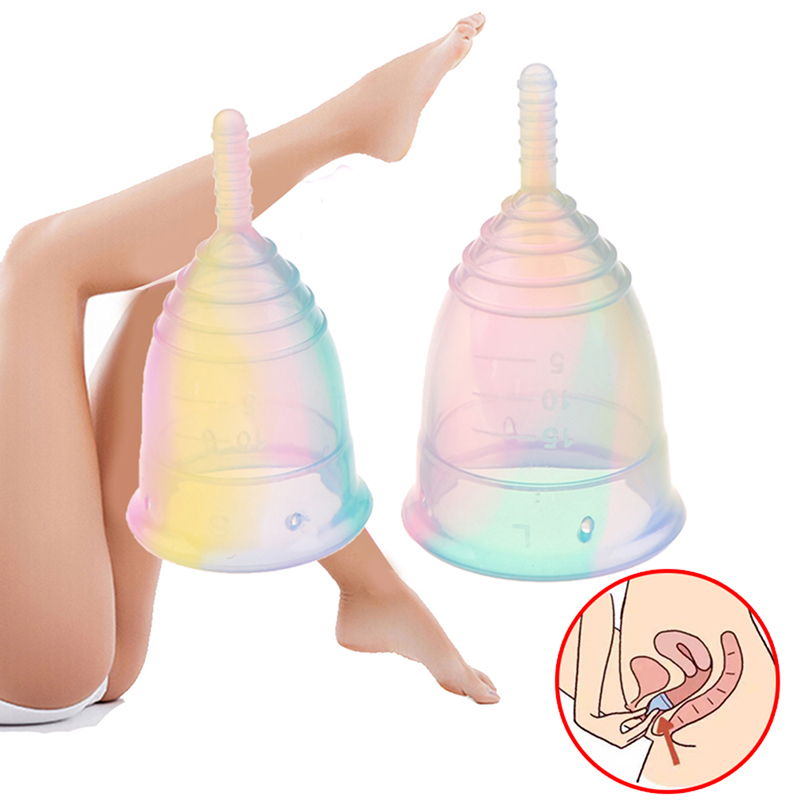 * Portable Menstrual Cup  Sili - Menstrual Cup Silicone 评论和价格