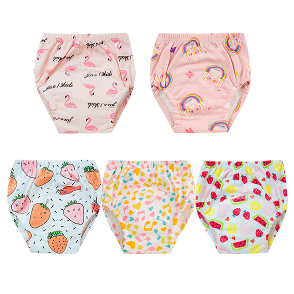 5pcs Baby Cotton Training Pant - Cloth Diaper Insert 评论和价格
