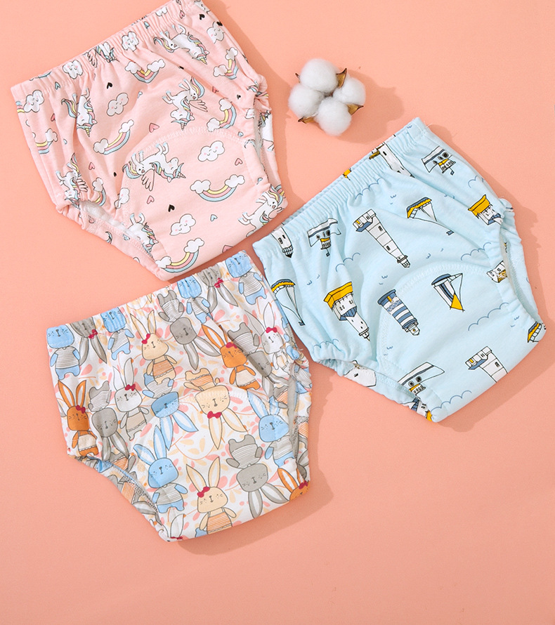 5pcs Baby Cotton Training Pant - Cloth Diaper Insert 评论和价格