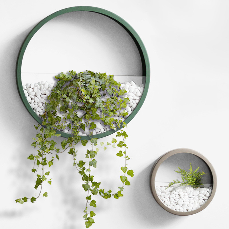 Creative Wall Vases Metal Iron - Sustainable Living Eco Friendly 评论和价格