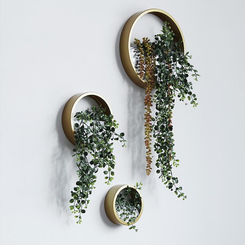 Creative Wall Vases Metal Iron - Sustainable Living Eco Friendly 评论和价格
