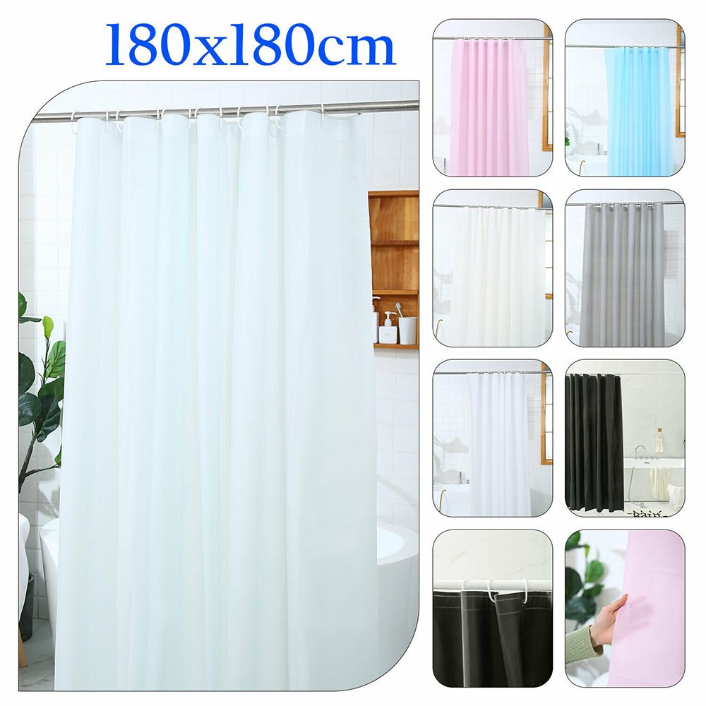Waterproof Shower Curtain PEVA - Sustainable Living Eco Friendly 评论和价格