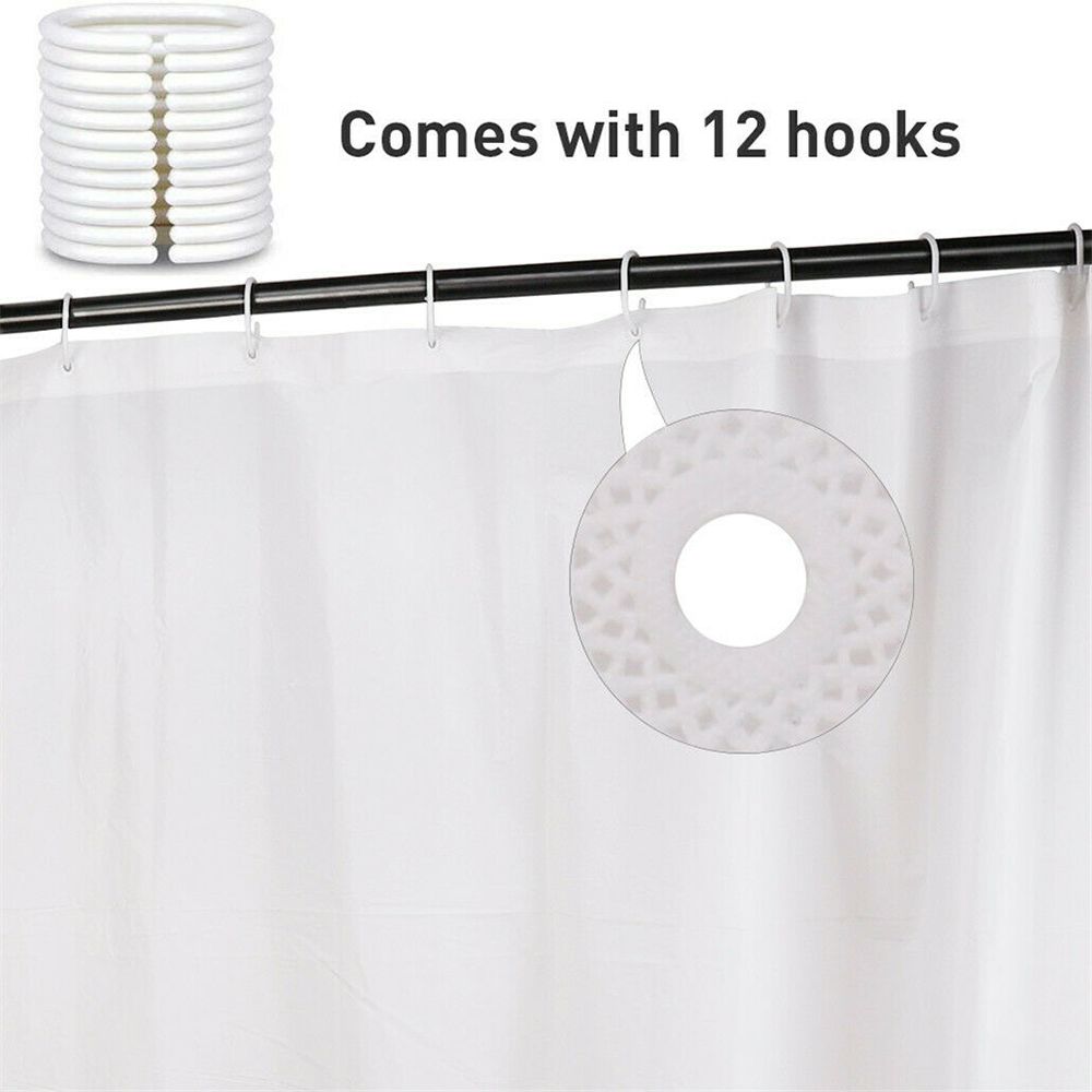 Waterproof Shower Curtain PEVA - Sustainable Living Eco Friendly 评论和价格