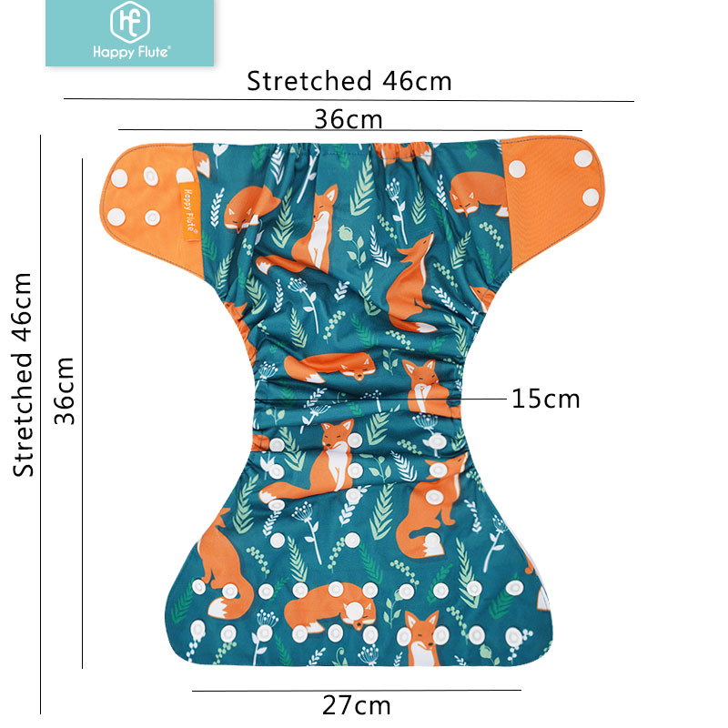 Happyflute 2023 4pcs/set Washa - Cloth Diaper Insert 评论和价格