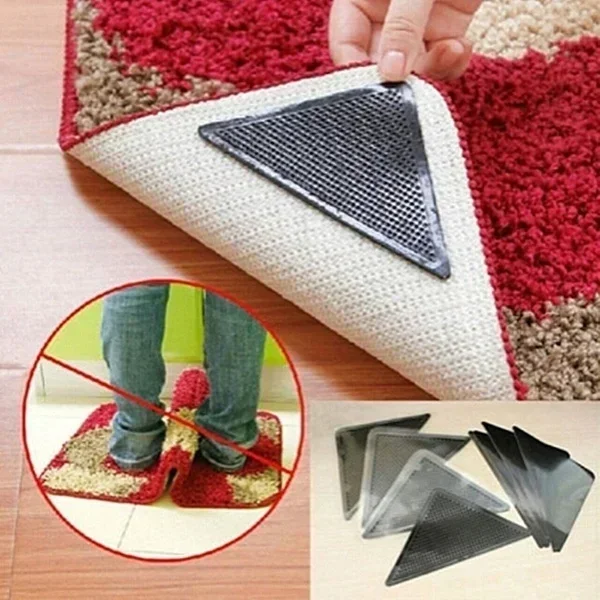4-Piece Silicone Carpet Carpet - Sustainable Living Eco Friendly 评论和价格