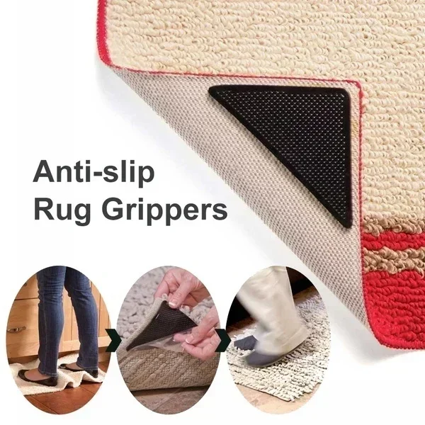 4-Piece Silicone Carpet Carpet - Sustainable Living Eco Friendly 评论和价格
