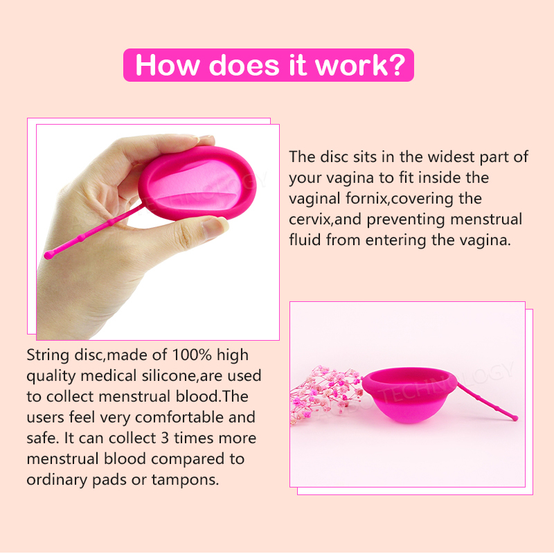 Female Menstrual Disc With Cor - Menstrual Cup Silicone 评论和价格