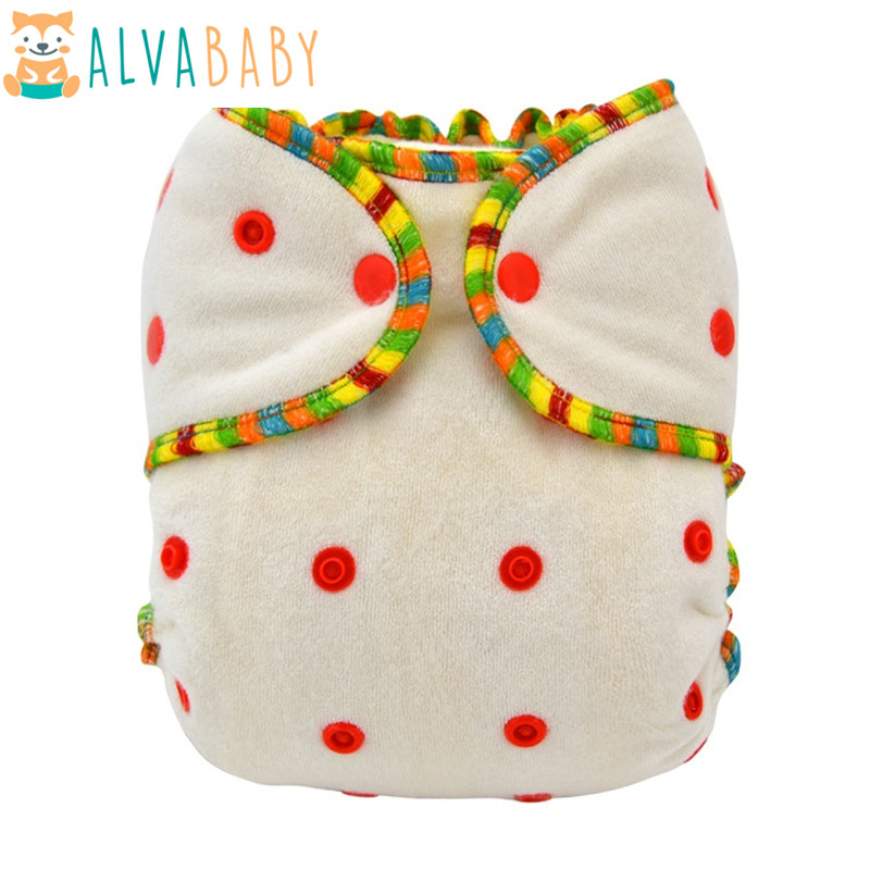 ALVABABY Bamboo Fitted Diaper  - Cloth Diaper Insert 评论和价格