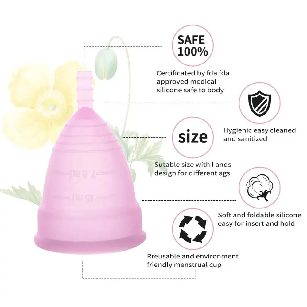 Medical Reusable Menstrual Cup - Menstrual Cup Silicone 评论和价格