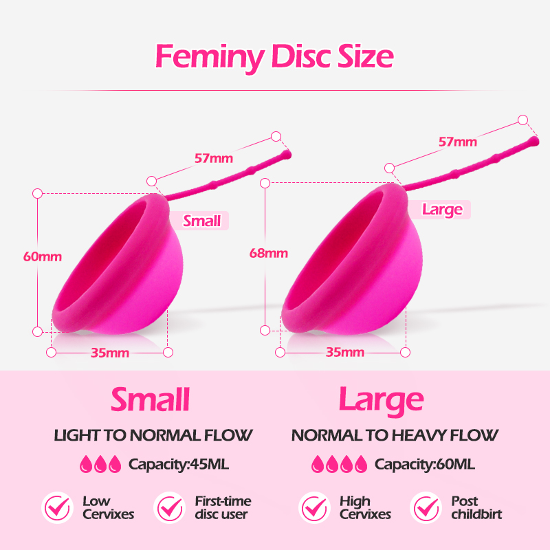 Women Menstrual Disc With Remo - Menstrual Cup Silicone 评论和价格